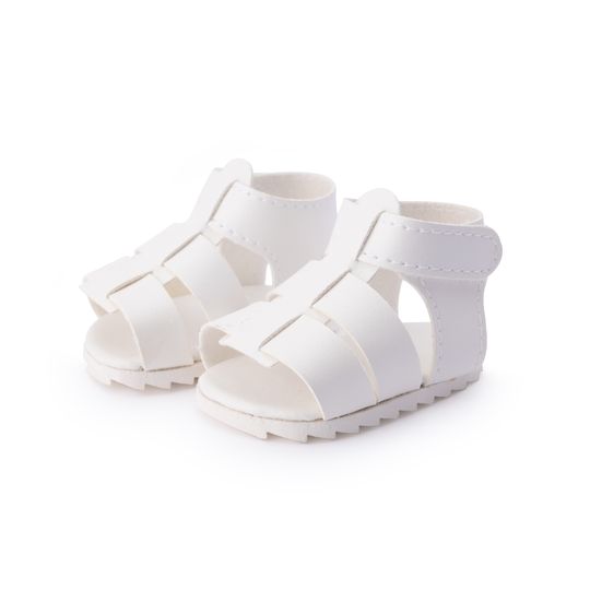 Sandali bianchi per My FAO Doll 40 cm - FAO Schwarz