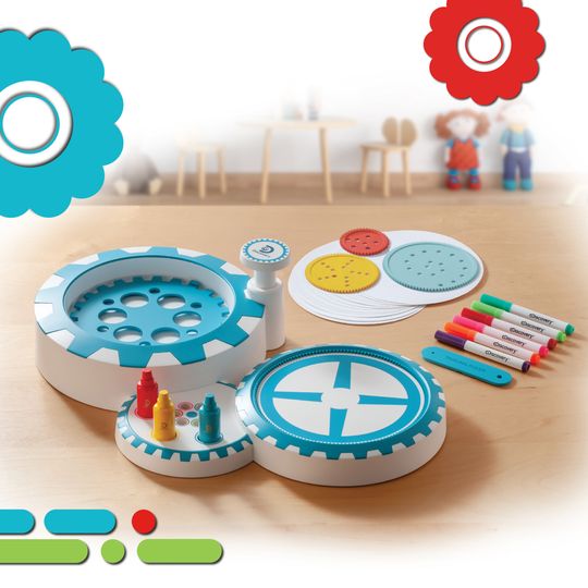 Art board giocattolo gira e disegna - Discovery Toys