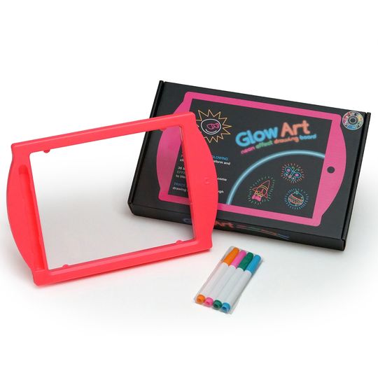 Glow Art, Tavoletta magica luminosa, Rosa - Marvin's Magic
