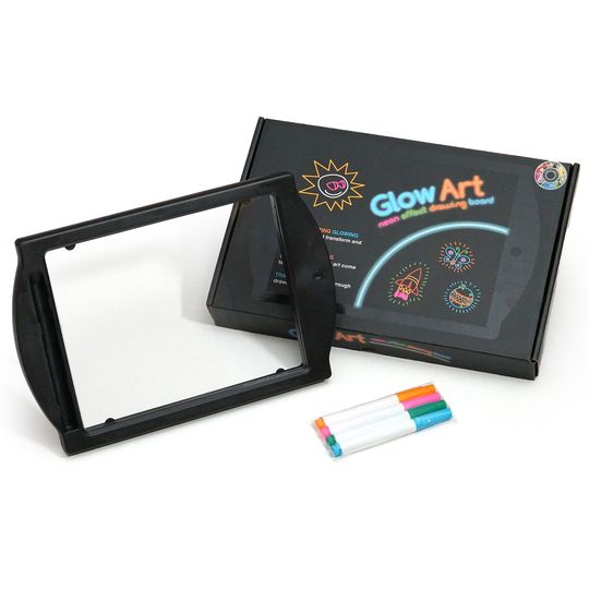 Glow Art, Tavoletta magica luminosa, Nero - Marvin's Magic