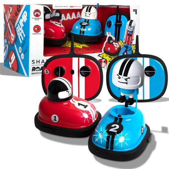 Set con due auto radiocomandate Speed Bumper Sharper Image - Sharper Image