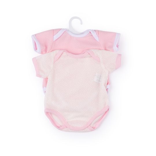 Set due body bianco e rosa per My FAO Doll 40 cm - FAO Schwarz