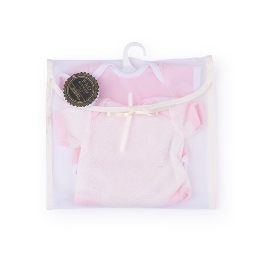 Set due body bianco e rosa per My FAO Doll 40 cm - FAO Schwarz