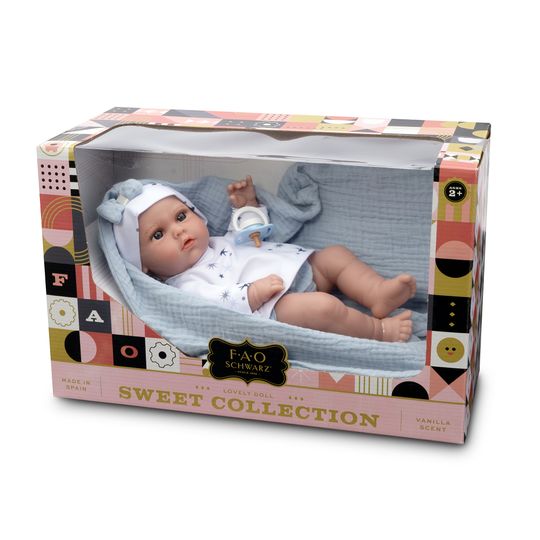 Bambola Blue Elegance Sweet Collection 33 cm - FAO Schwarz