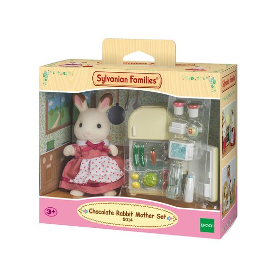 Mamma coniglio cioccolato e frigo - Sylvanian Families