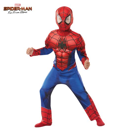 Costume Spiderman Avengers con muscoli da 3 a 8 anni - Marvel