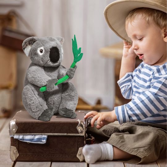 Koala di peluche 25 cm 100% da plastica riciclata - FAO Schwarz