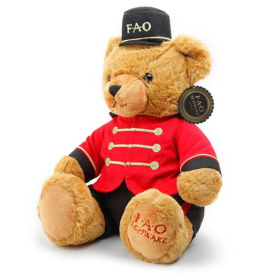Orsetto soldato di peluche 25 cm - FAO Schwarz