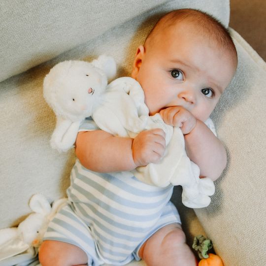 Doudou Kiddo Knotty Friend - Bunnies By The Bay
