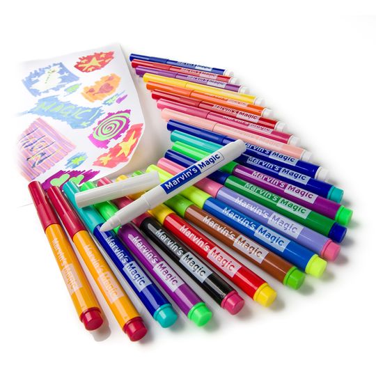 Penne magiche cambia colore (25 pezzi) - Marvin's Magic