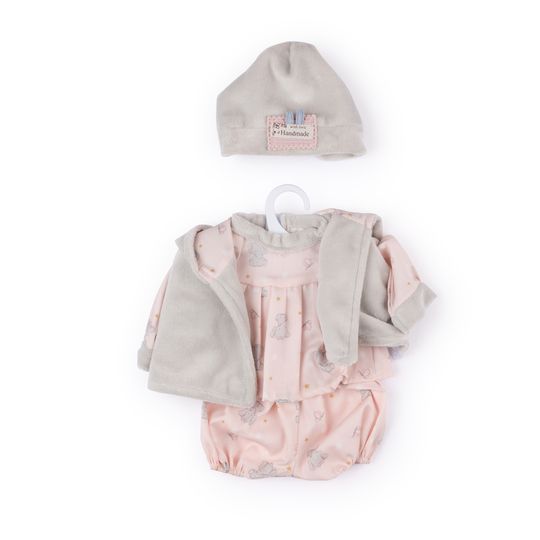 Completino pagliaccetto e cappellino per My FAO Doll 40 cm - FAO Schwarz