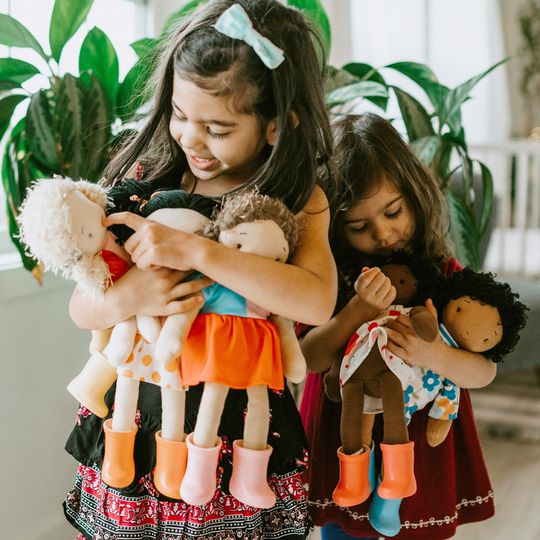 Bambola di pezza Floral Doll - Bunnies By The Bay