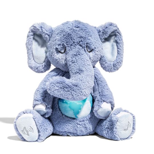 Elefante di peluche con luci LED e suoni 26 cm - FAO Schwarz