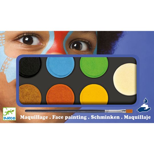 Palette 6 colori per decorare il viso - Djeco