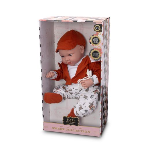 Bambola Orange Dress Sweet Collection 45 cm - FAO Schwarz