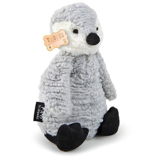Pinguino di peluche a strisce testurizzate 30,5 cm - FAO Schwarz