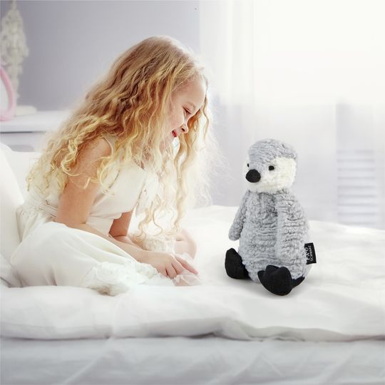 Pinguino di peluche a strisce testurizzate 30,5 cm - FAO Schwarz
