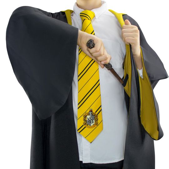 Abito da Stregone per bambini Tassorosso 6-10 anni - Harry Potter