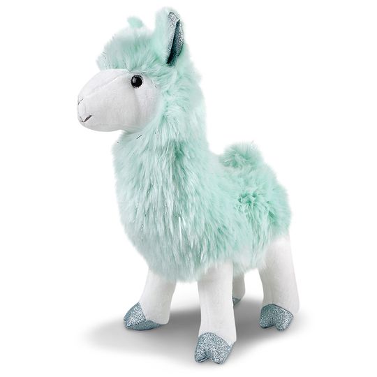 Lama di peluche con pelliccia glitter 30,5 cm - FAO Schwarz