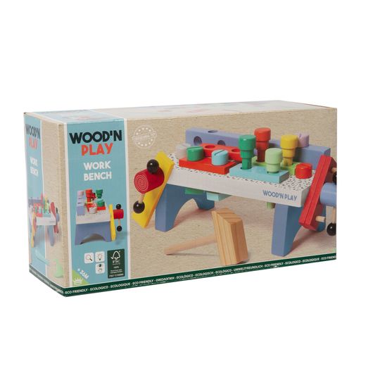 Mini banchetto lavoro wood n' play - Wood n’ Play