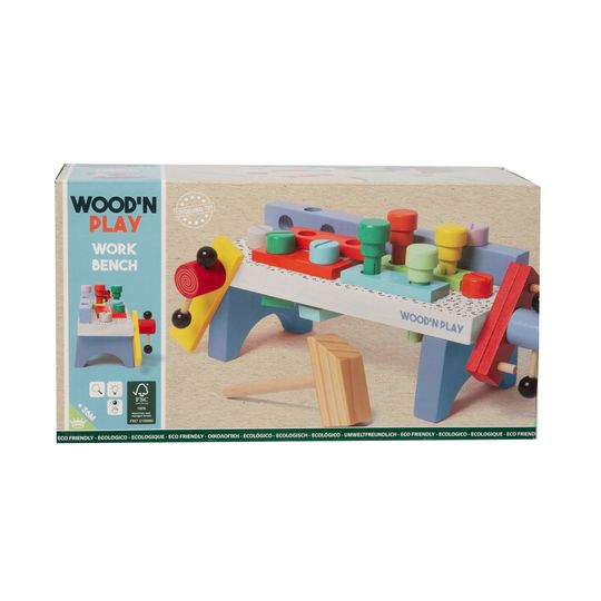 Mini banchetto lavoro wood n' play - Wood n’ Play