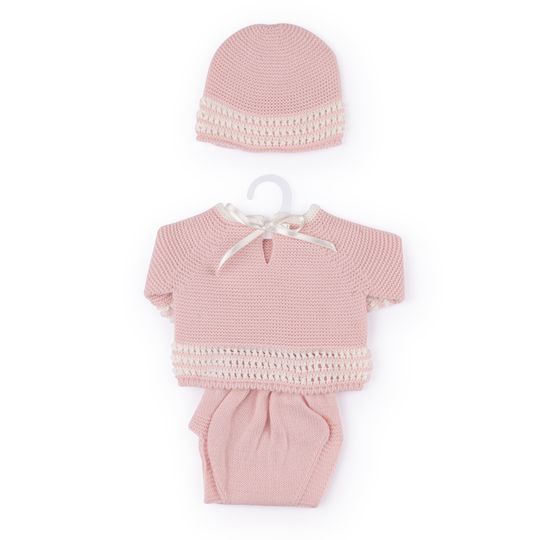 Completino in tricot con cappellino per My FAO Doll 40 cm - FAO Schwarz