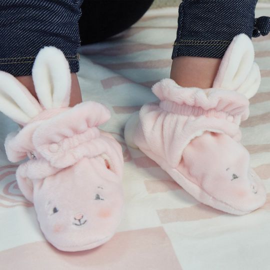 Pantofoline Blossom Bunny Hoppy Feet Slippers 0-6 mesi - Bunnies By The Bay