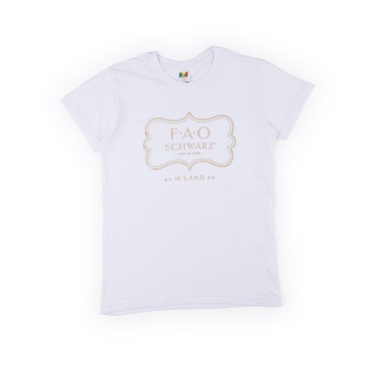 T-shirt FAO Schwarz Adulto bianca - FAO Schwarz