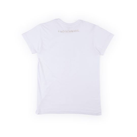 T-shirt FAO Schwarz Adulto bianca - FAO Schwarz