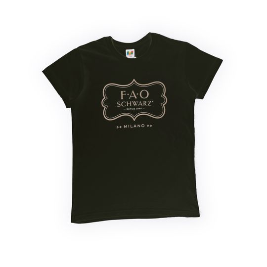 T-shirt FAO Schwarz Adulto nera - FAO Schwarz