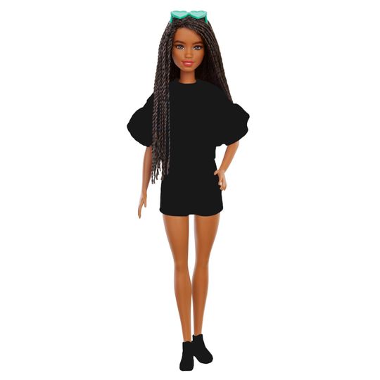 Barbie Styled By You con capelli castani con treccine - Barbie