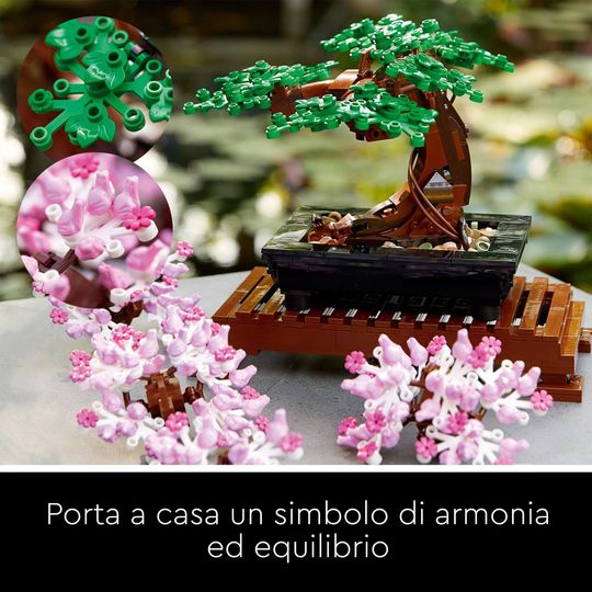 LEGO Icons 10281 Albero Bonsai, Botanical Collection - LEGO