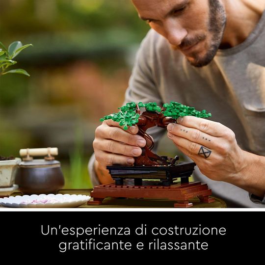LEGO Icons 10281 Albero Bonsai, Botanical Collection - LEGO