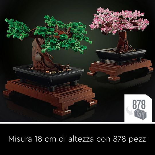 LEGO Icons 10281 Albero Bonsai, Botanical Collection - LEGO