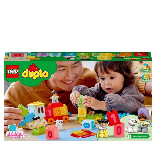 LEGO DUPLO My First Treno dei Numeri Giocattolo - Impariamo a Contare, 10954 - LEGO