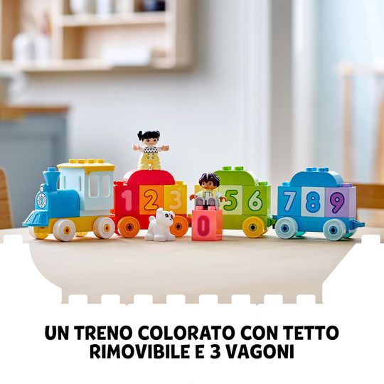 LEGO DUPLO My First Treno dei Numeri Giocattolo - Impariamo a Contare, 10954 - LEGO