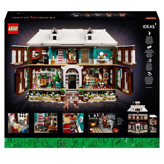 LEGO Ideas Mamma ho perso l'aereo, casa di Kevin Mccallister, con 5 minifigure, 21330 - LEGO