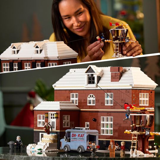 LEGO Ideas Mamma ho perso l'aereo, casa di Kevin Mccallister, con 5 minifigure, 21330 - LEGO