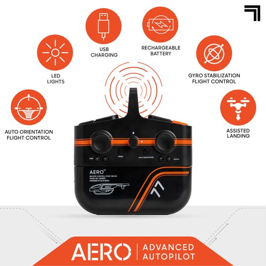 Quadricottero radiocomandato Aero Drone - Sharper Image