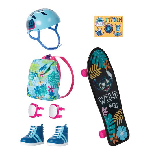Fashion Pack ispirato a Stitch con abiti e accessori per bambole ILY4EVER - Disney ILY4EVER