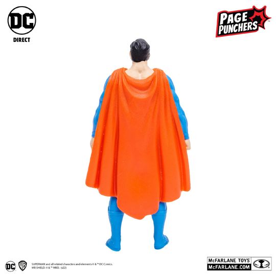 DC Page Punchers Superman + Fumetto 7,5 cm - DC Comics