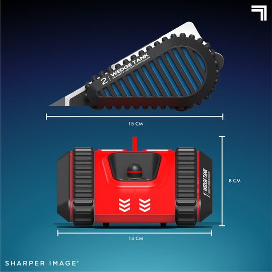 Set con 2 carri radiocomandati Battle Tracks - Sharper Image
