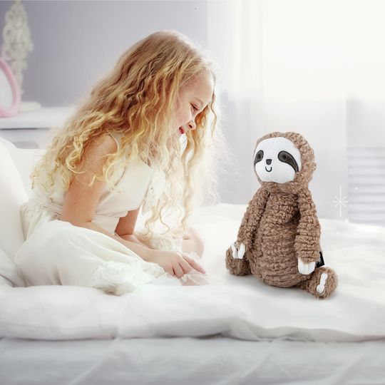 Bradipo di peluche Toasties, riscaldabile in microonde 30 cm - FAO Schwarz