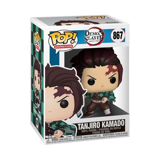 Funko POP! Tanjiro Kamado - Demon Slayer #867 9cm - Funko