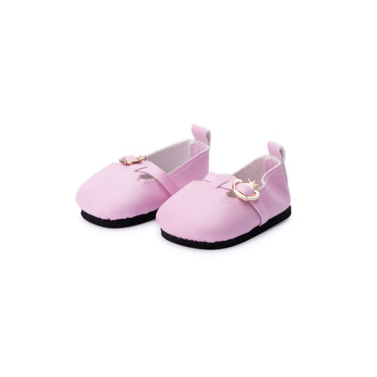 Ballerine in finta pelle rosa per My FAO Doll 40cm - FAO Schwarz