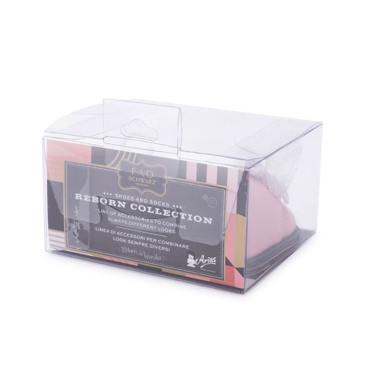 Scarponcino rosa con lacci per My FAO Doll 40cm - FAO Schwarz