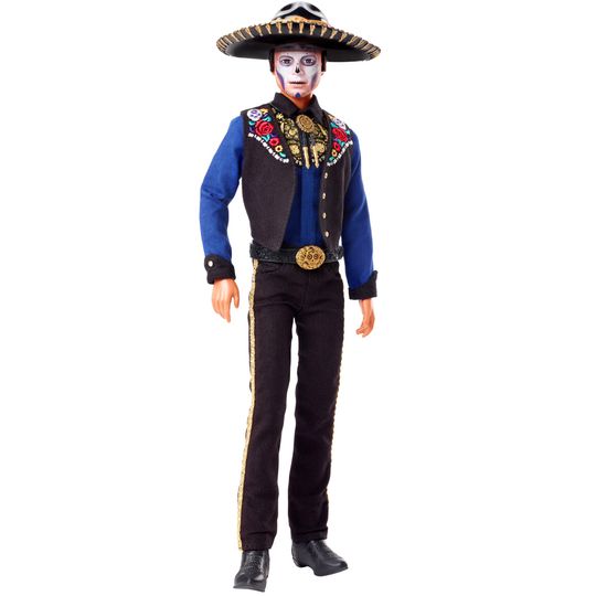 Ken Dia De Muertos con Abito Tradizionale e Volto Dipinto a Tema Calavera - Barbie - Barbie