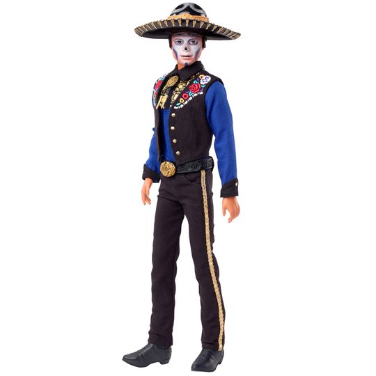 Ken Dia De Muertos con Abito Tradizionale e Volto Dipinto a Tema Calavera - Barbie - Barbie