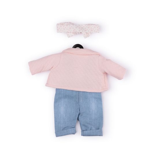 Salopette effetto denim con giacchina per My FAO Doll 40cm - FAO Schwarz