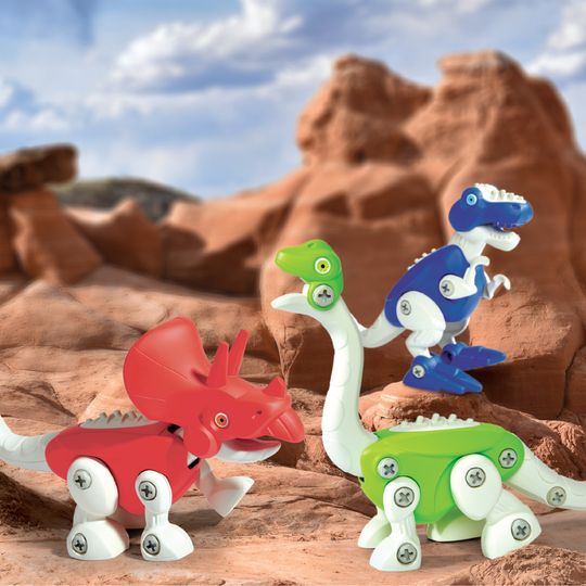 Set Dinosauri da costruzione 56 pezzi - Discovery Mindblown